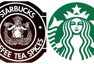 Starbucks. Left: 1971, Right: 2013. (Photos: Jacy of All Trades, Downtown Seattle)