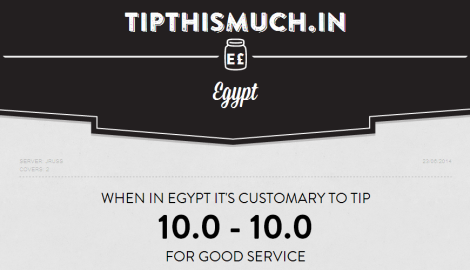 tip Egypt