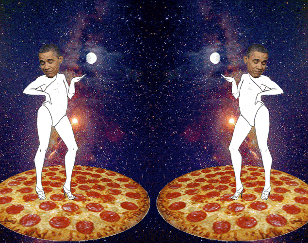 Obama-Pizza