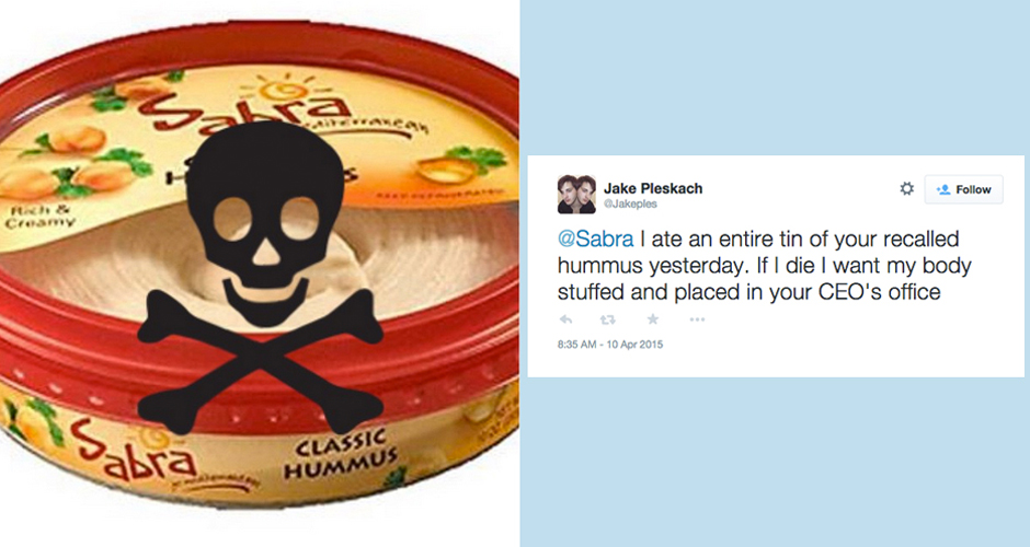 Freakout Over Sabra Recall Solidifies Americans Addiction to.