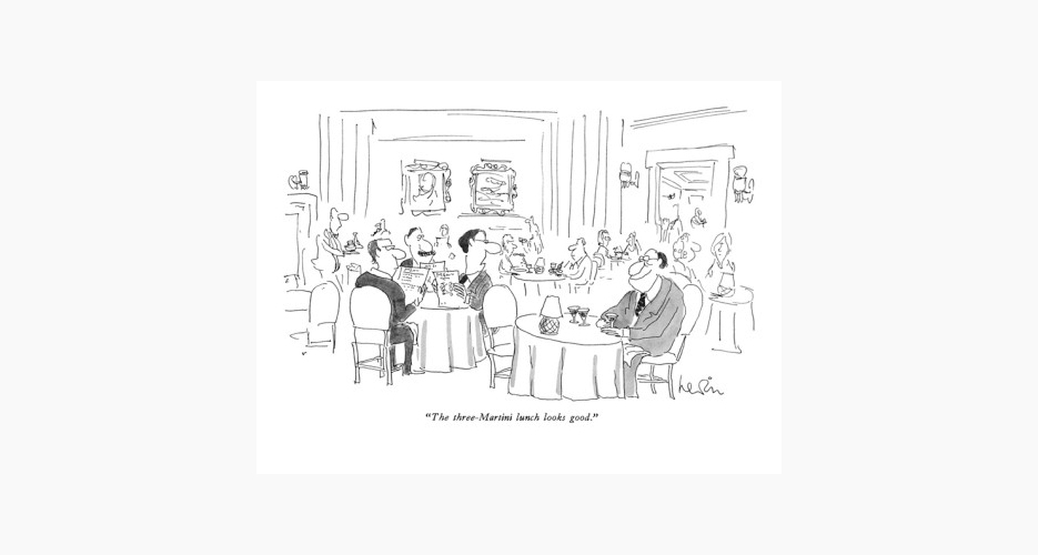 The 50 Funniest Drinking Cartoons from The New Yorker | First We Feast