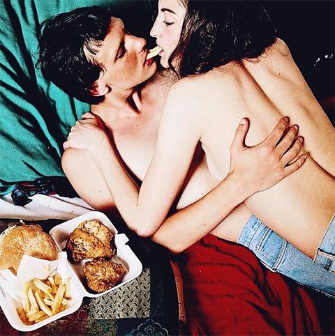 kiss The Sex and Takeout Instagram Series is NSFW Food Porn