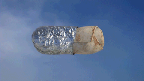 Image result for chipotle burrito gif